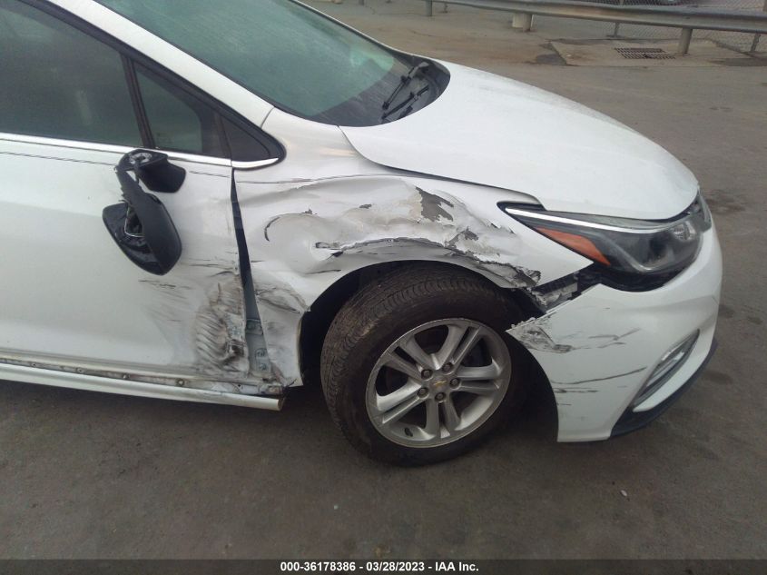 2016 CHEVROLET CRUZE LT - 1G1BE5SM6G7249632