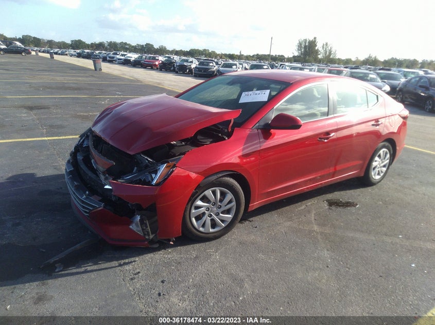 VIN 5NPD74LF3LH600104 2020 HYUNDAI ELANTRA SE