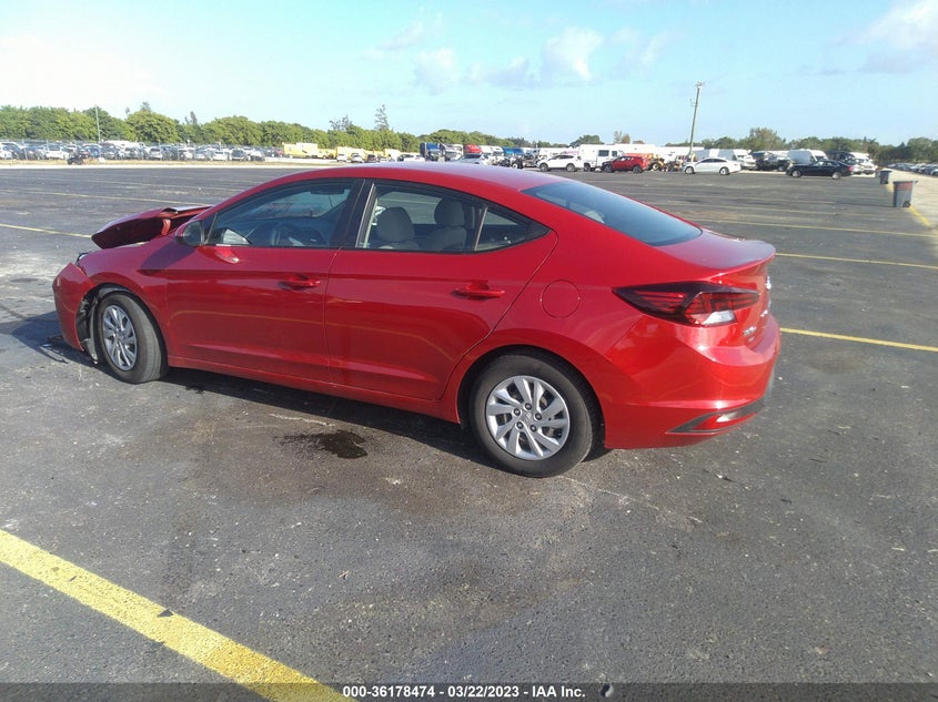 VIN 5NPD74LF3LH600104 2020 HYUNDAI ELANTRA SE