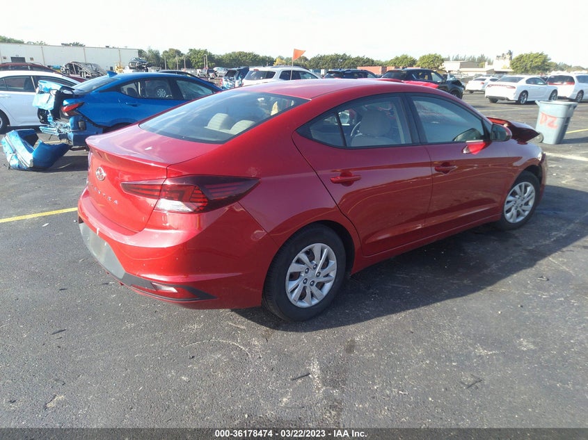 VIN 5NPD74LF3LH600104 2020 HYUNDAI ELANTRA SE