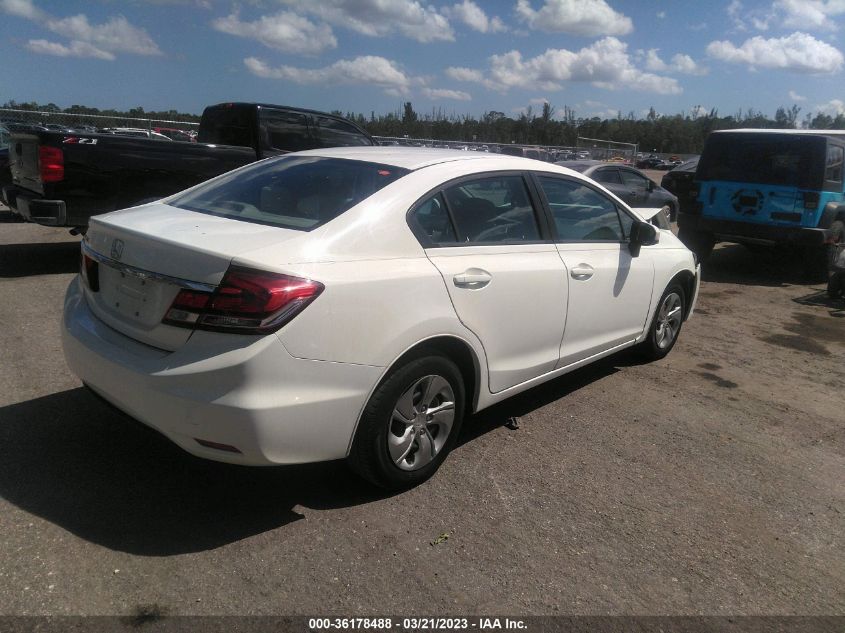 2014 HONDA CIVIC SEDAN LX - 19XFB2F55EE014722