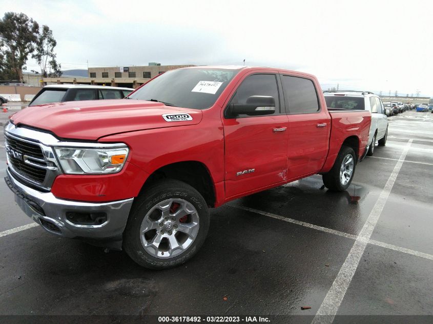 2019 RAM 1500 BIG HORN/LONE STAR 1C6SRFFT7KN603186