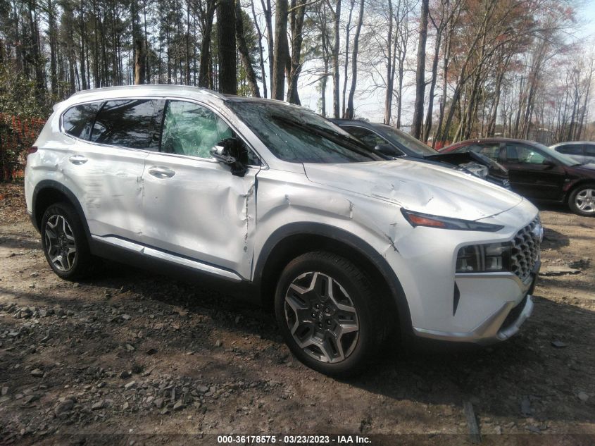 2022 HYUNDAI SANTA FE HYBRID SEL PREMIUM - KM8S3DA11NU035608