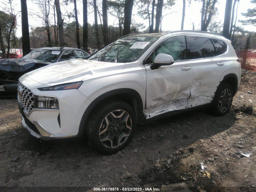 2022 HYUNDAI SANTA FE HYBRID SEL PREMIUM - KM8S3DA11NU035608