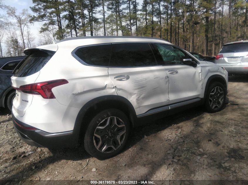 2022 HYUNDAI SANTA FE HYBRID SEL PREMIUM - KM8S3DA11NU035608