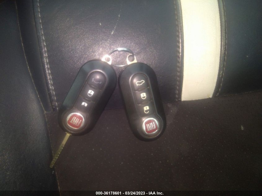 2014 FIAT 500C GQ EDITION 3C3CFFJH5ET190234
