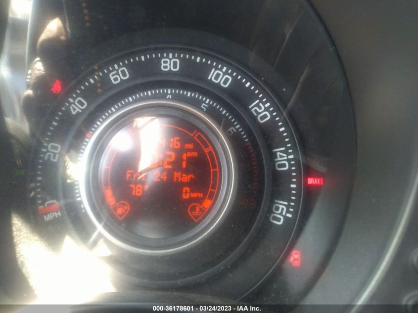 2014 FIAT 500C GQ EDITION 3C3CFFJH5ET190234