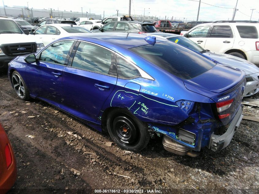 2020 HONDA ACCORD SEDAN SPORT - 1HGCV1F37LA112929