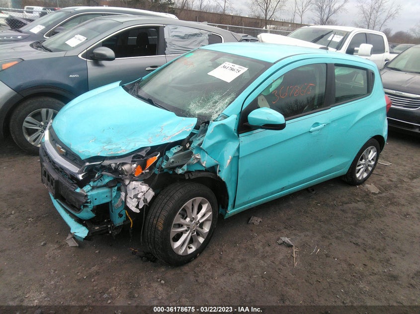 VIN KL8CD6SA7MC702212 2021 CHEVROLET SPARK 1LT