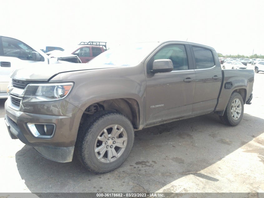 VIN 1GCGSCEN4H1203025 2017 CHEVROLET COLORADO 2WD LT