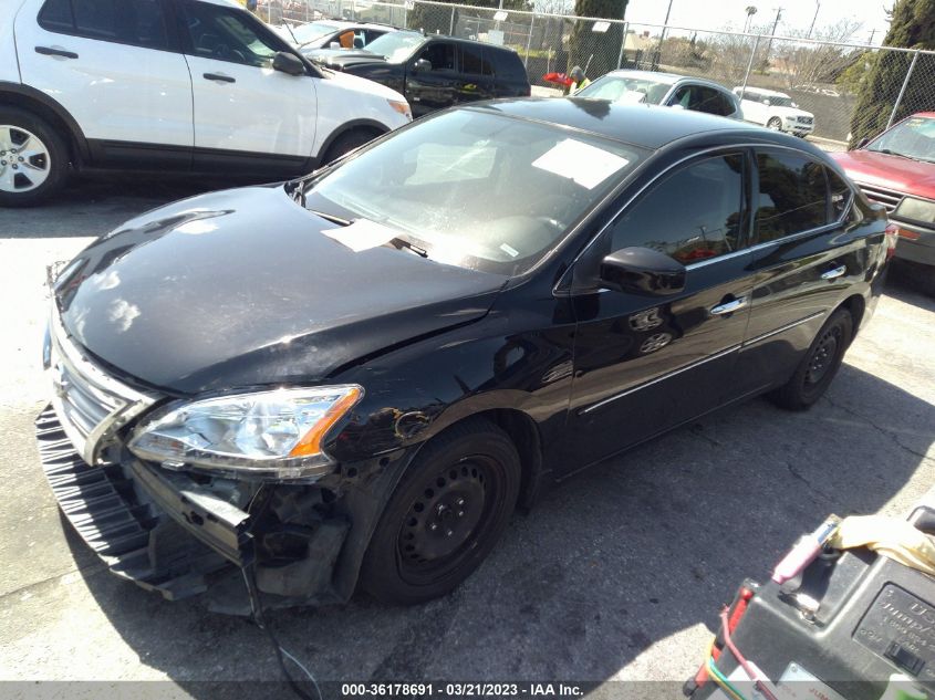 2014 NISSAN SENTRA S/FE+ S/SV/FE+ SV/SR/SL - 3N1AB7AP9EY227061