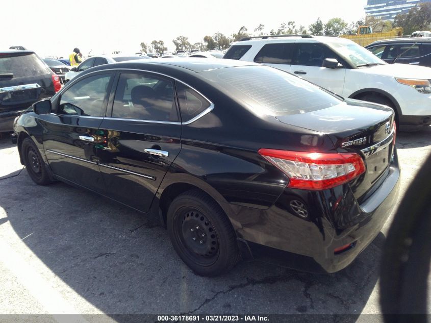 2014 NISSAN SENTRA S/FE+ S/SV/FE+ SV/SR/SL - 3N1AB7AP9EY227061