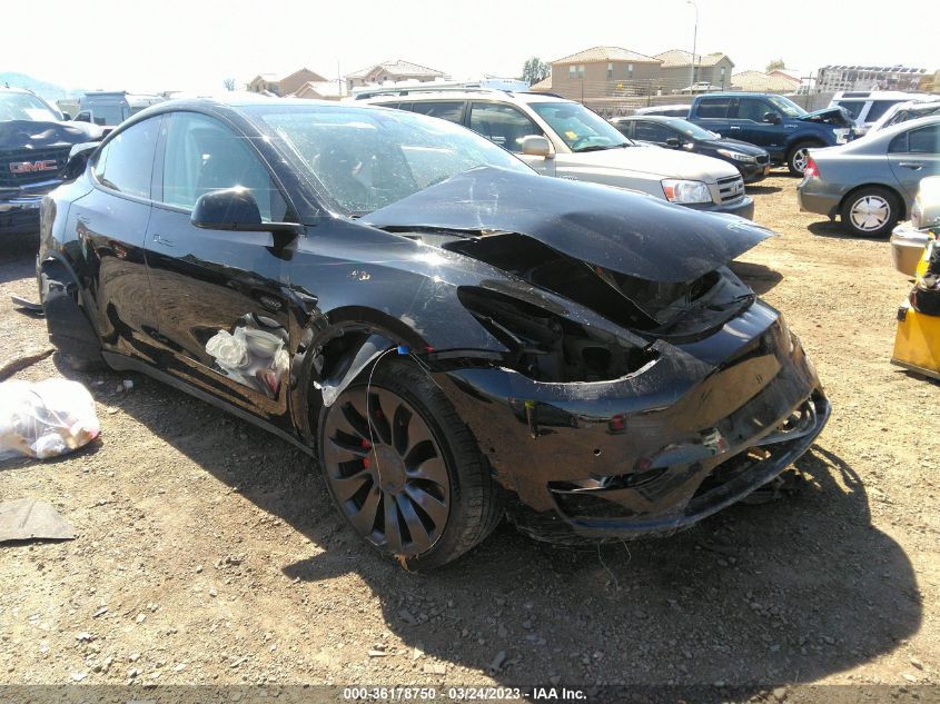 2022 TESLA MODEL Y PERFORMANCE - 7SAYGDEF2NF512891