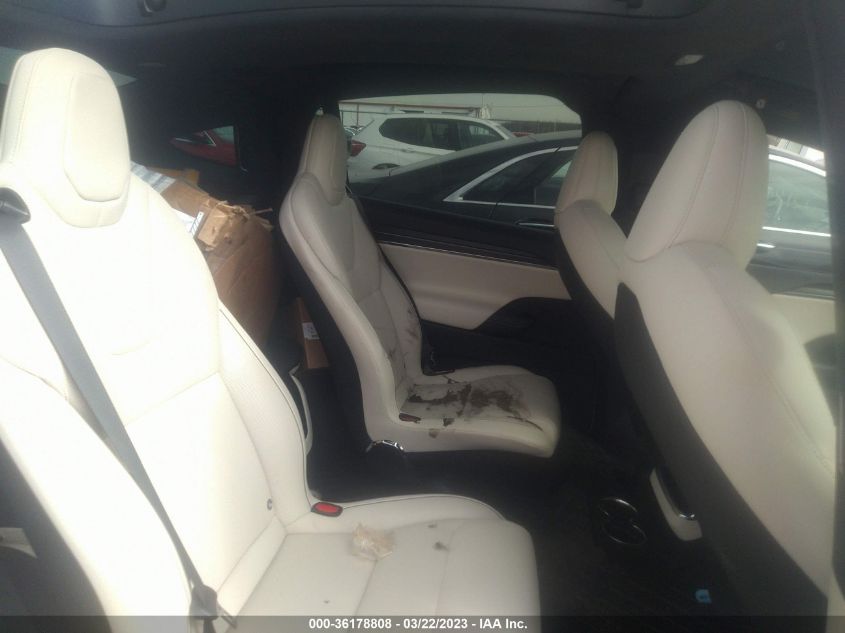 2022 TESLA MODEL X PLAID - 7SAXCBE68NF346310