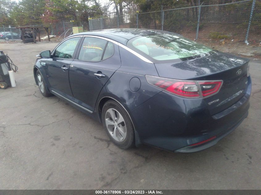 2014 KIA OPTIMA HYBRID LX - KNAGM4AD3E5075861