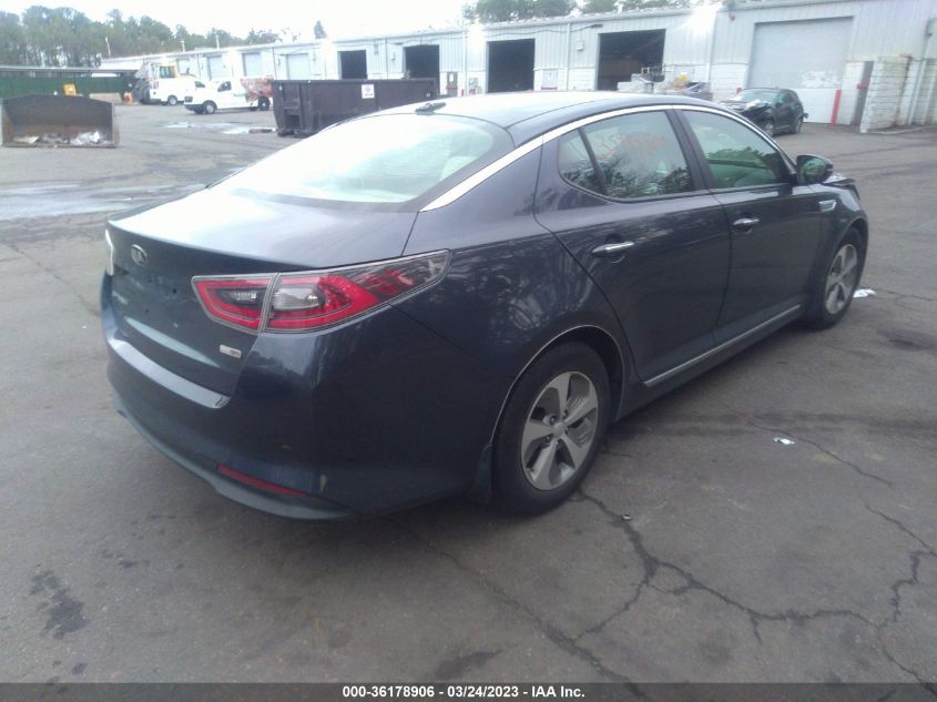 2014 KIA OPTIMA HYBRID LX - KNAGM4AD3E5075861