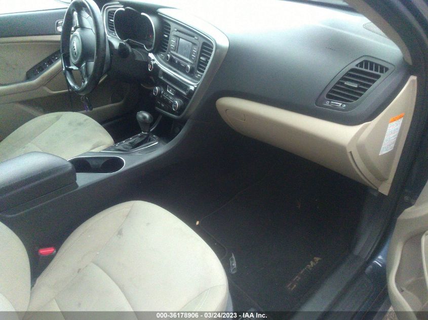 2014 KIA OPTIMA HYBRID LX - KNAGM4AD3E5075861