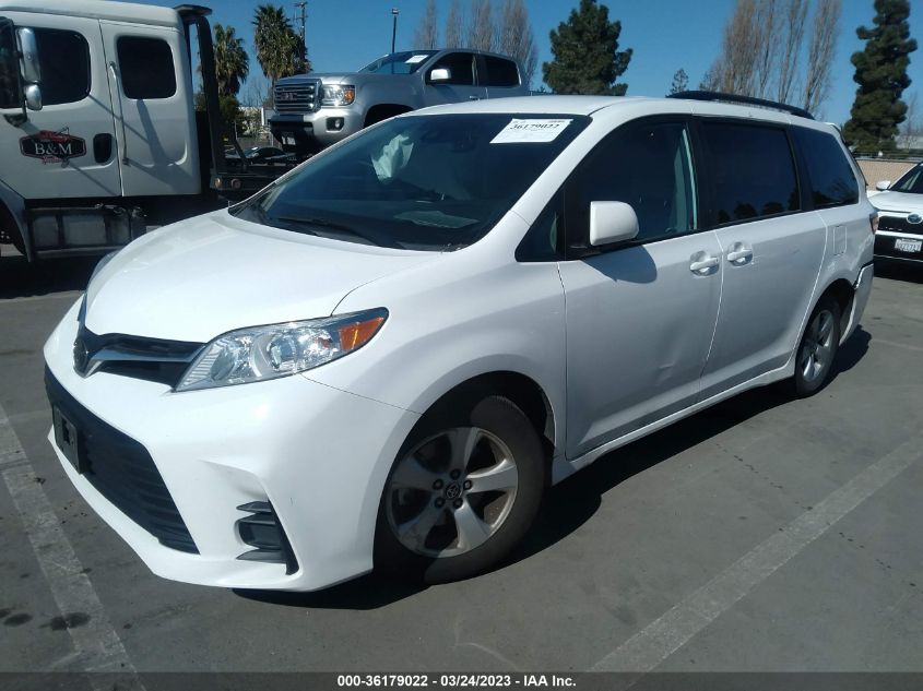 VIN 5TDKZ3DC5LS081552 2020 TOYOTA SIENNA LE