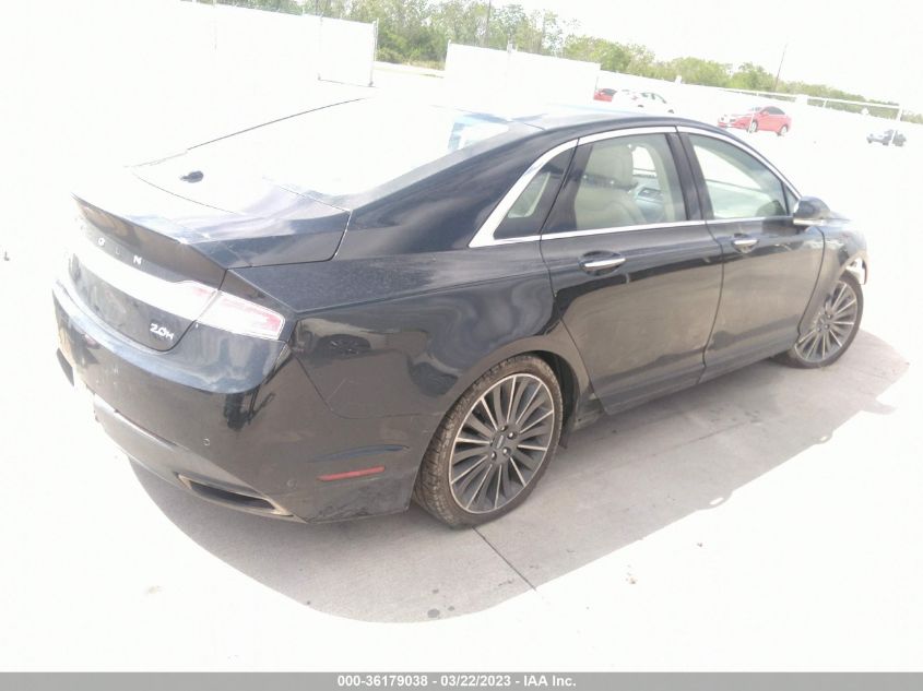 2014 LINCOLN MKZ HYBRID - 3LN6L2LU9ER814534