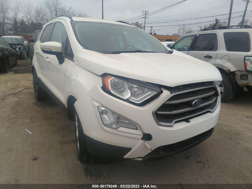 2018 FORD ECOSPORT SE - MAJ3P1TE3JC194888
