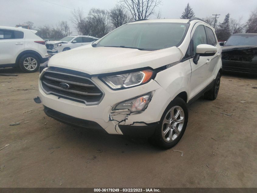 2018 FORD ECOSPORT SE - MAJ3P1TE3JC194888