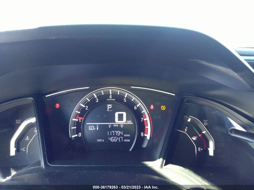 2017 HONDA CIVIC SEDAN LX - 19XFC2F51HE042261