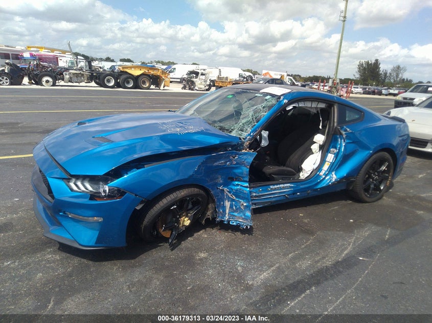 VIN 1FA6P8CF2L5148197 2020 FORD MUSTANG GT