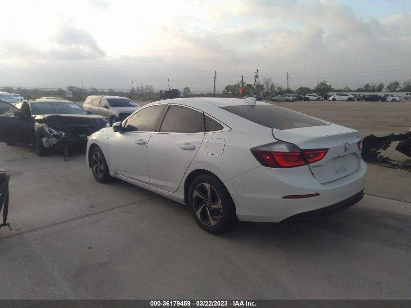 2021 HONDA INSIGHT EX 19XZE4F53ME005306