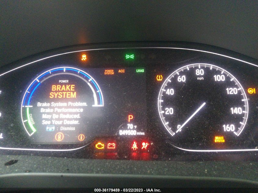 2021 HONDA INSIGHT EX 19XZE4F53ME005306