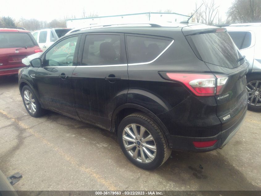 2017 FORD ESCAPE TITANIUM - 1FMCU9JD1HUC38186