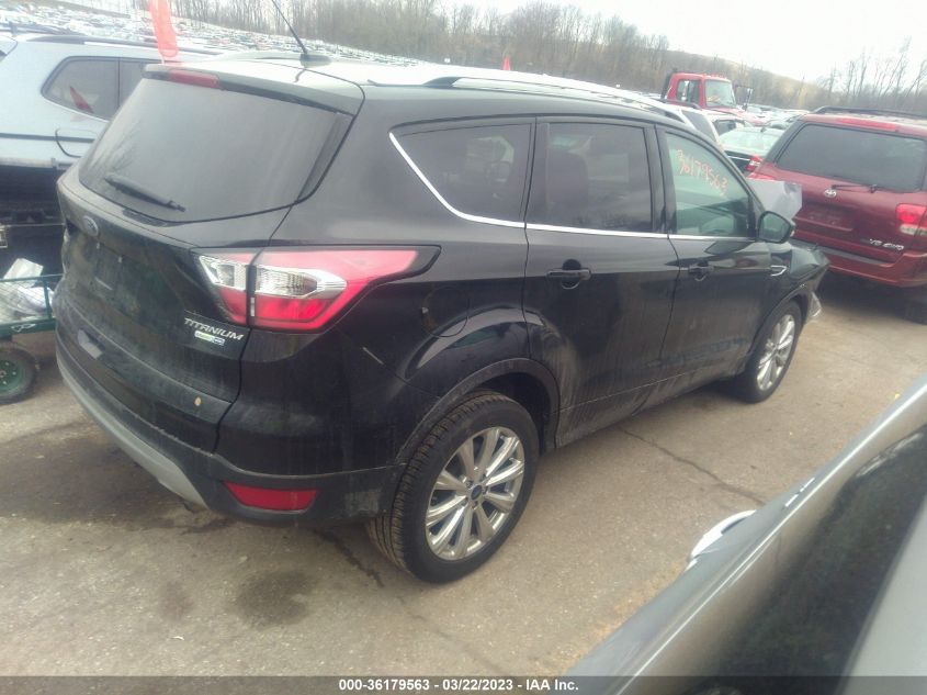 2017 FORD ESCAPE TITANIUM - 1FMCU9JD1HUC38186