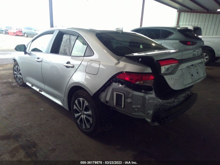 2022 TOYOTA COROLLA HYBRID LE - JTDEAMDE8N3007459