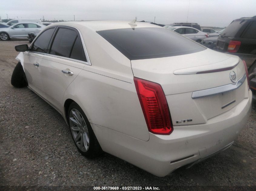 2014 CADILLAC CTS SEDAN LUXURY RWD - 1G6AR5SXXE0147728