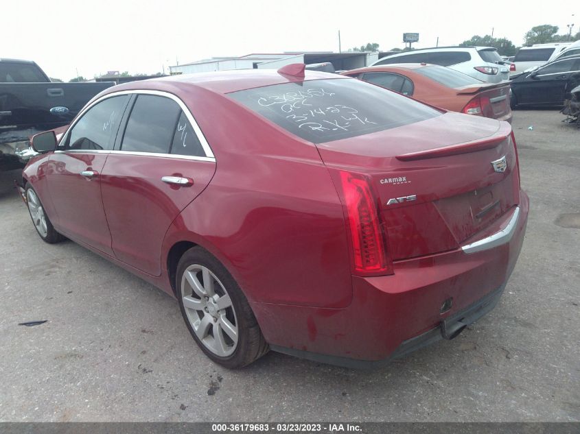 2016 CADILLAC ATS SEDAN STANDARD RWD - 1G6AA5RA0G0161679