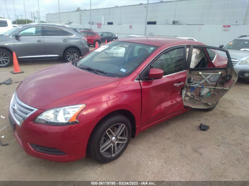 2013 NISSAN SENTRA S - 3N1AB7AP1DL765085