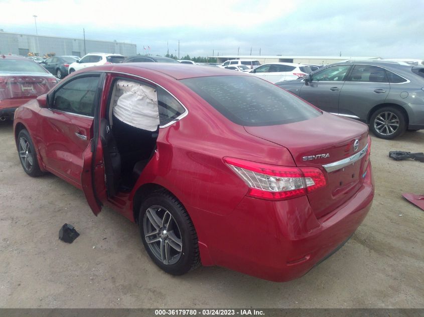 2013 NISSAN SENTRA S - 3N1AB7AP1DL765085
