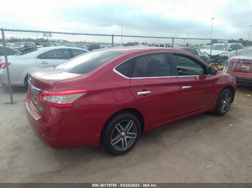 2013 NISSAN SENTRA S - 3N1AB7AP1DL765085