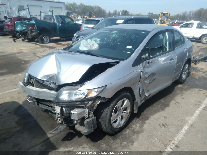 2015 HONDA CIVIC LX - 19XFB2F54FE084312