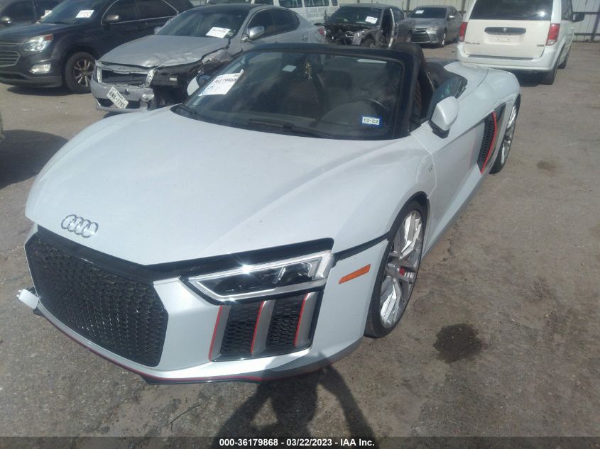 2018 AUDI R8 SPYDER V10 - WUAVACFX3J7902310