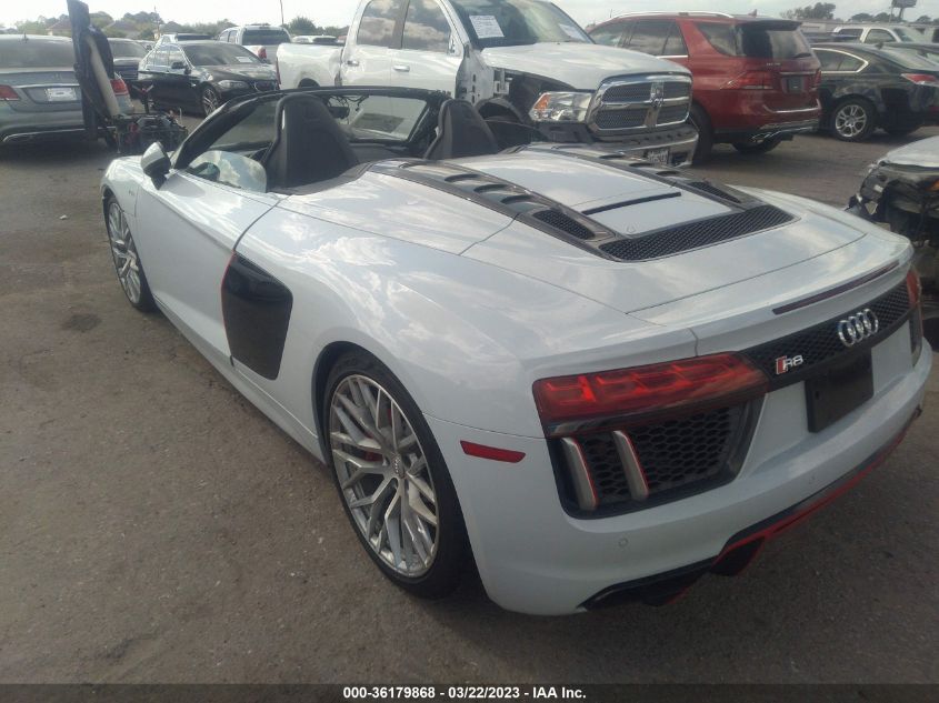 2018 AUDI R8 SPYDER V10 - WUAVACFX3J7902310