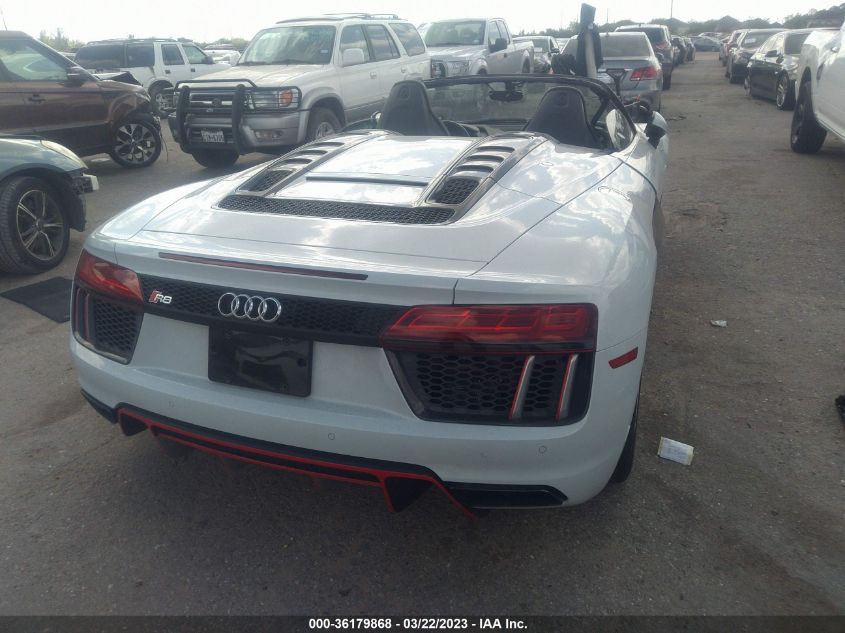 2018 AUDI R8 SPYDER V10 - WUAVACFX3J7902310