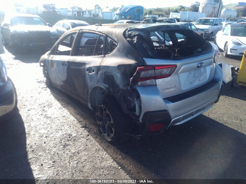VIN JF2GTAPC6N8205649 2022 SUBARU CROSSTREK PREMIUM