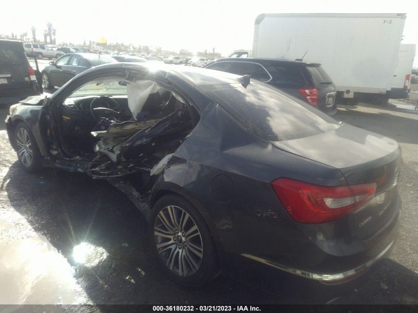 2015 KIA CADENZA PREMIUM - KNALN4D77F5169731