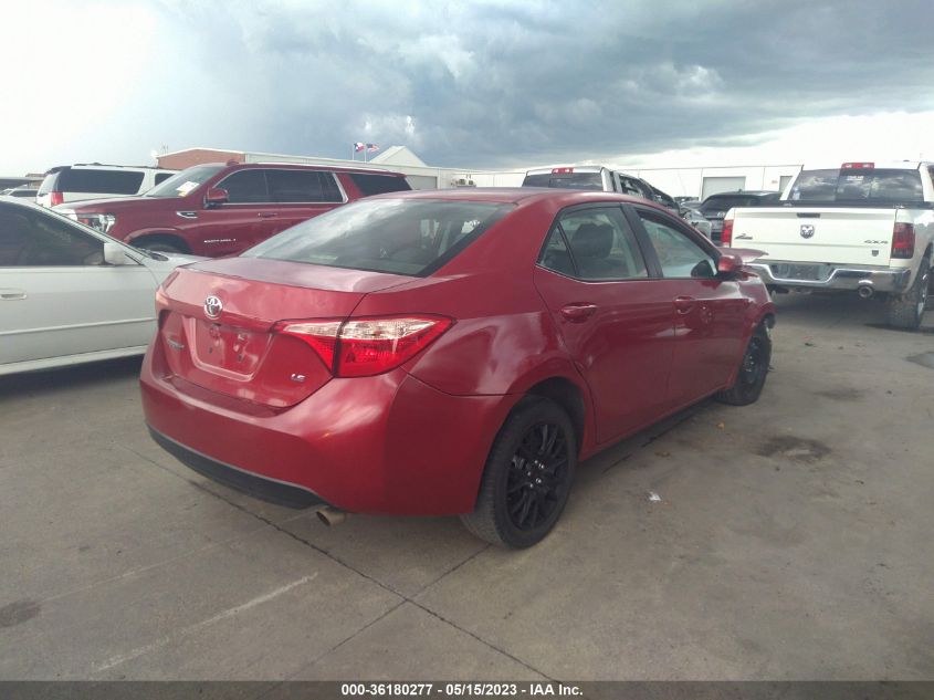 2017 TOYOTA COROLLA L/LE/XLE/SE - 5YFBURHE7HP585758