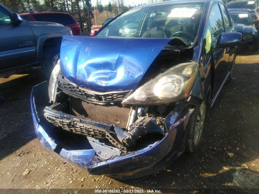 2013 HONDA FIT SPORT - JHMGE8H56DC052265