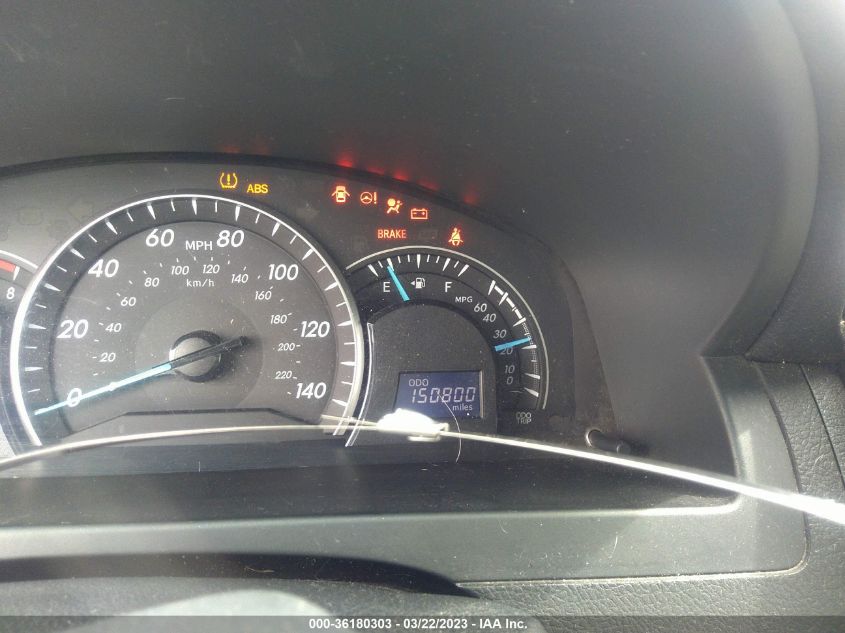 2013 TOYOTA CAMRY L/LE/SE/XLE - 4T1BF1FK0DU653637