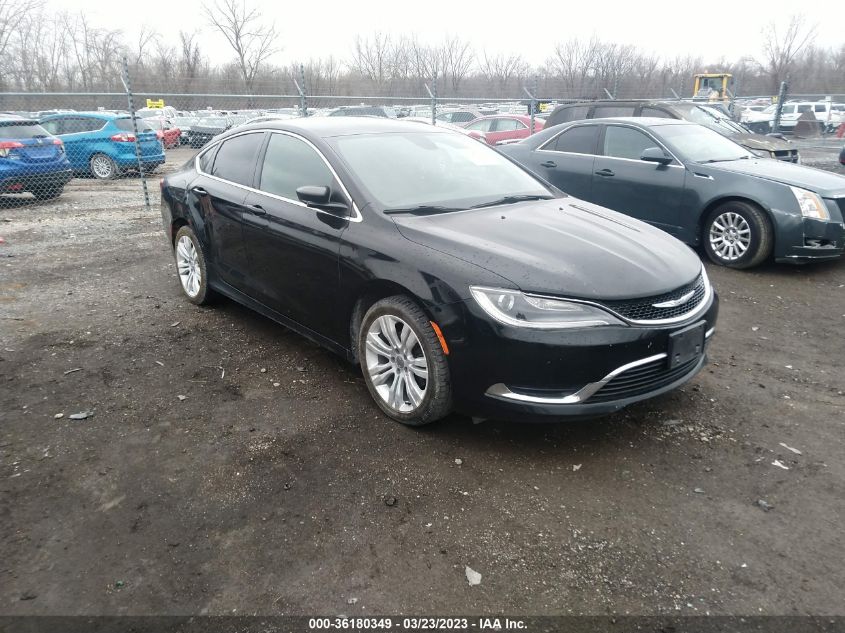 VIN 1C3CCCAB4FN753990 2015 CHRYSLER 200 no.1