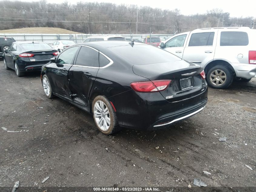 VIN 1C3CCCAB4FN753990 2015 CHRYSLER 200 no.3