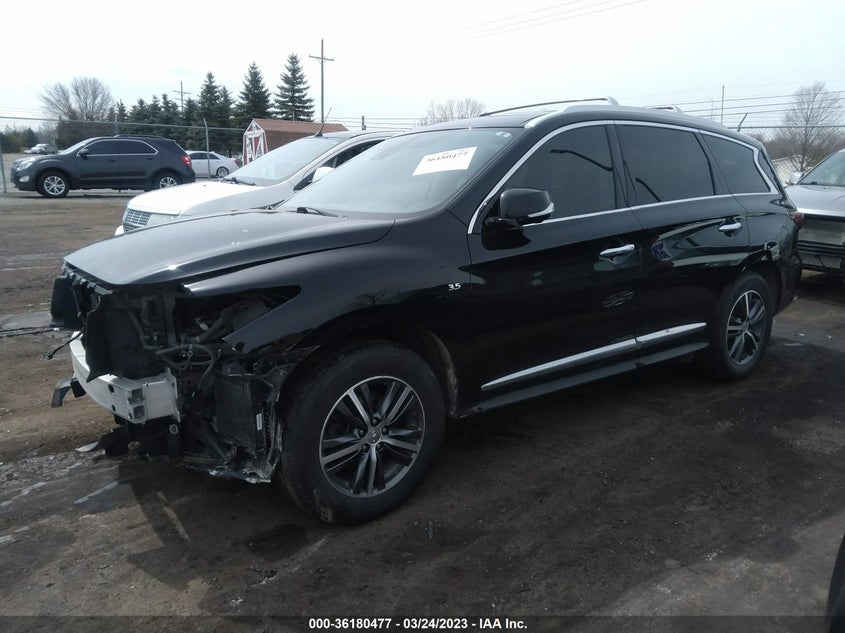 VIN 5N1DL0MM5KC550491 2019 INFINITI QX60 LUXE