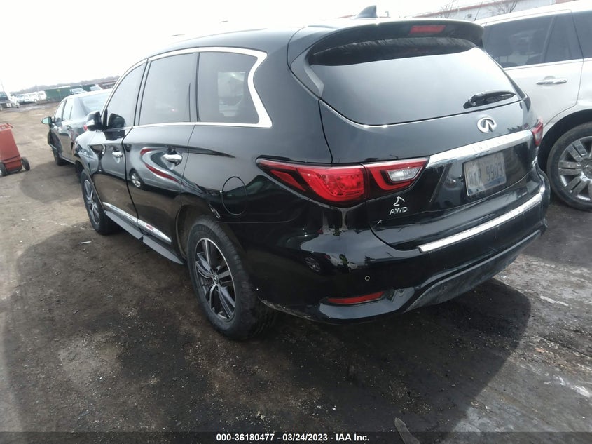 VIN 5N1DL0MM5KC550491 2019 INFINITI QX60 LUXE